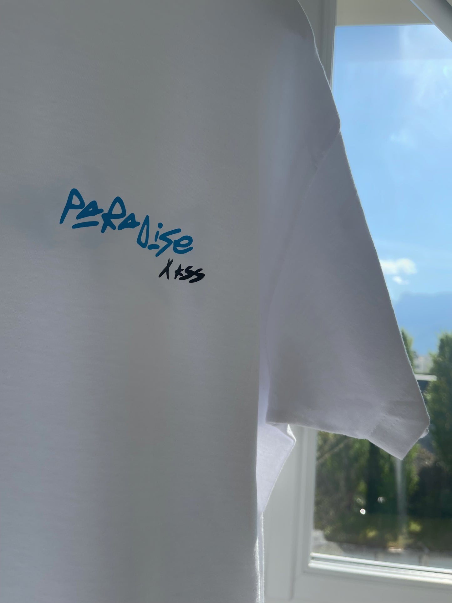 T-shirt Bleu Paradise