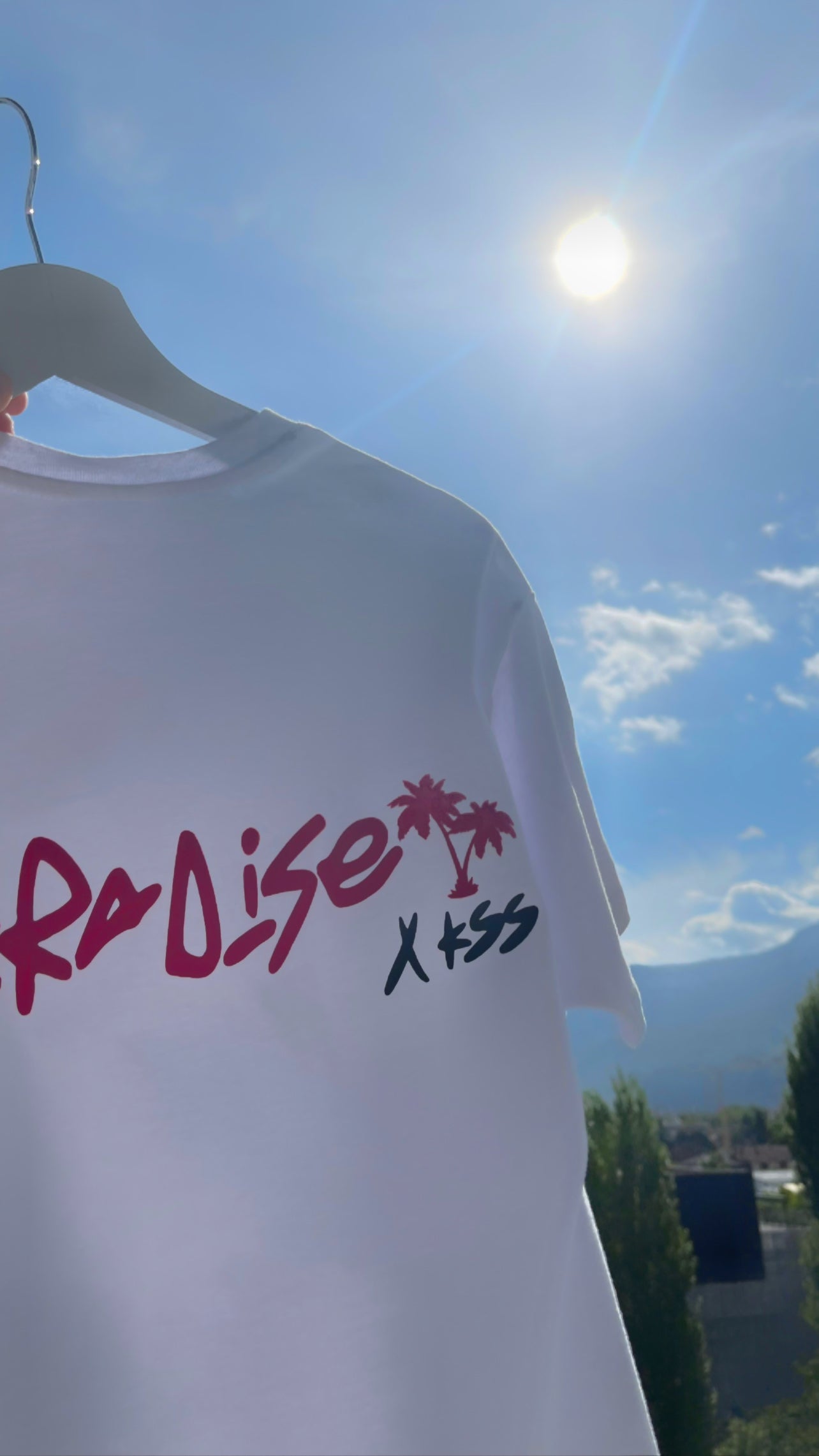 T-shirt Pink Paradise