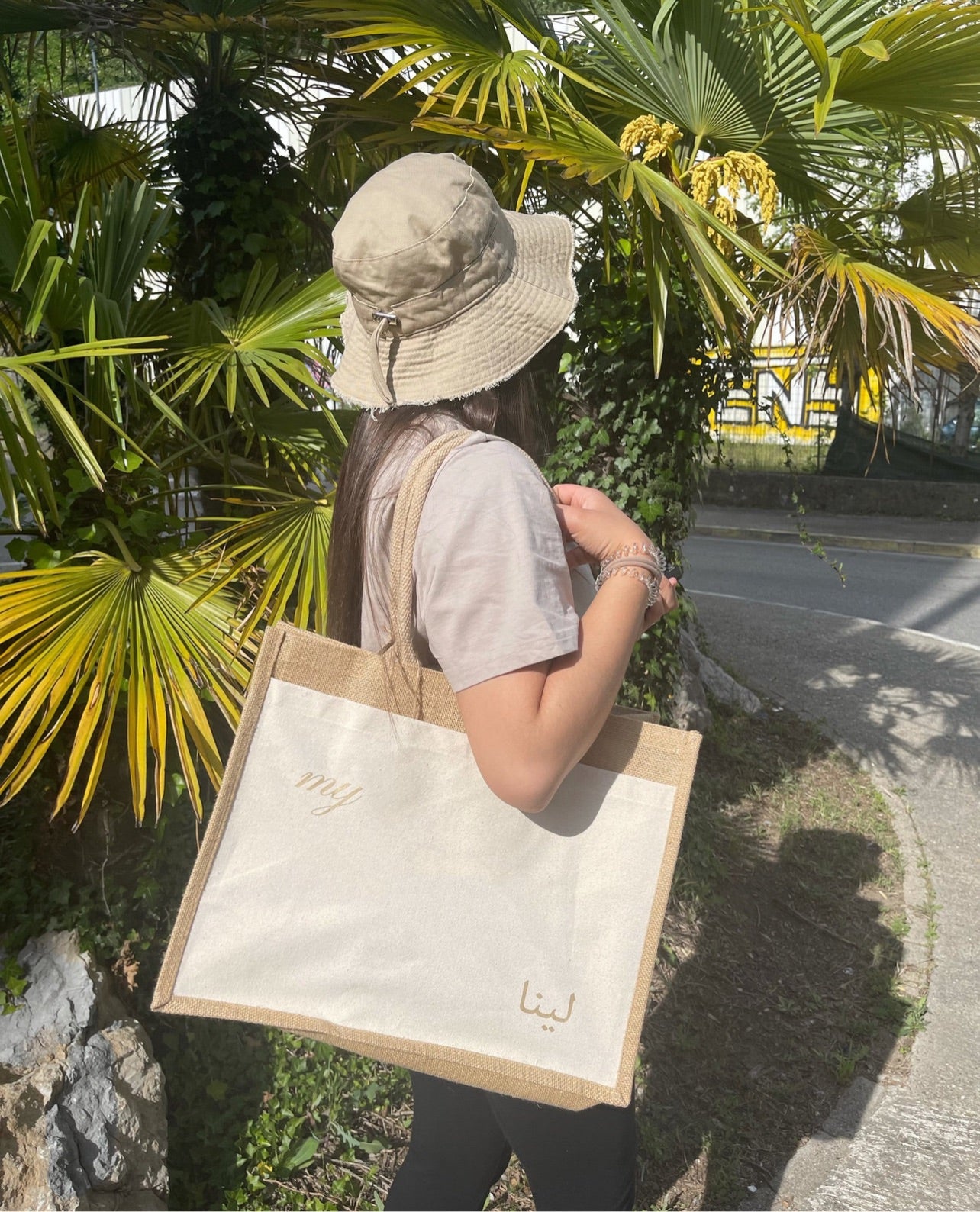 Sac toile de jute « Mine »